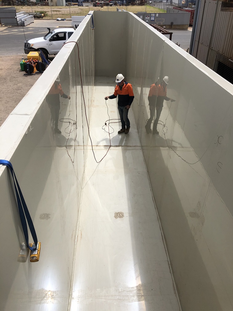 gal tank pp liner is after lining
